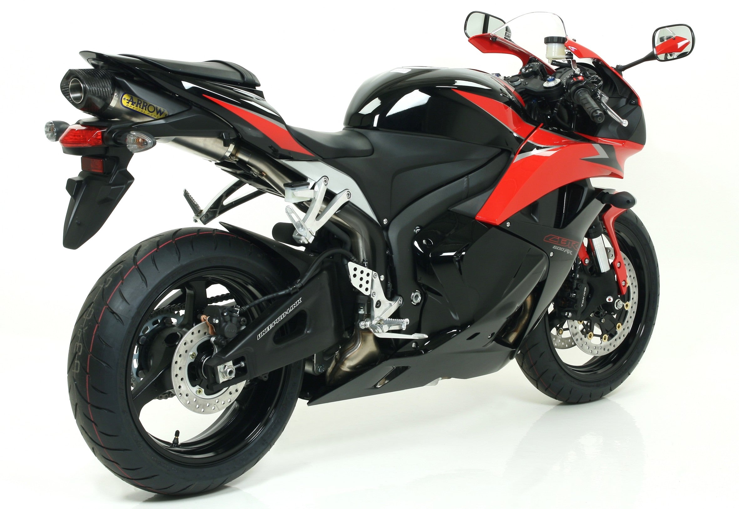SILENCER INDY-RACE APPROVED TITANIUM-CARB ARROW HONDA CBR 600 RR 09-12