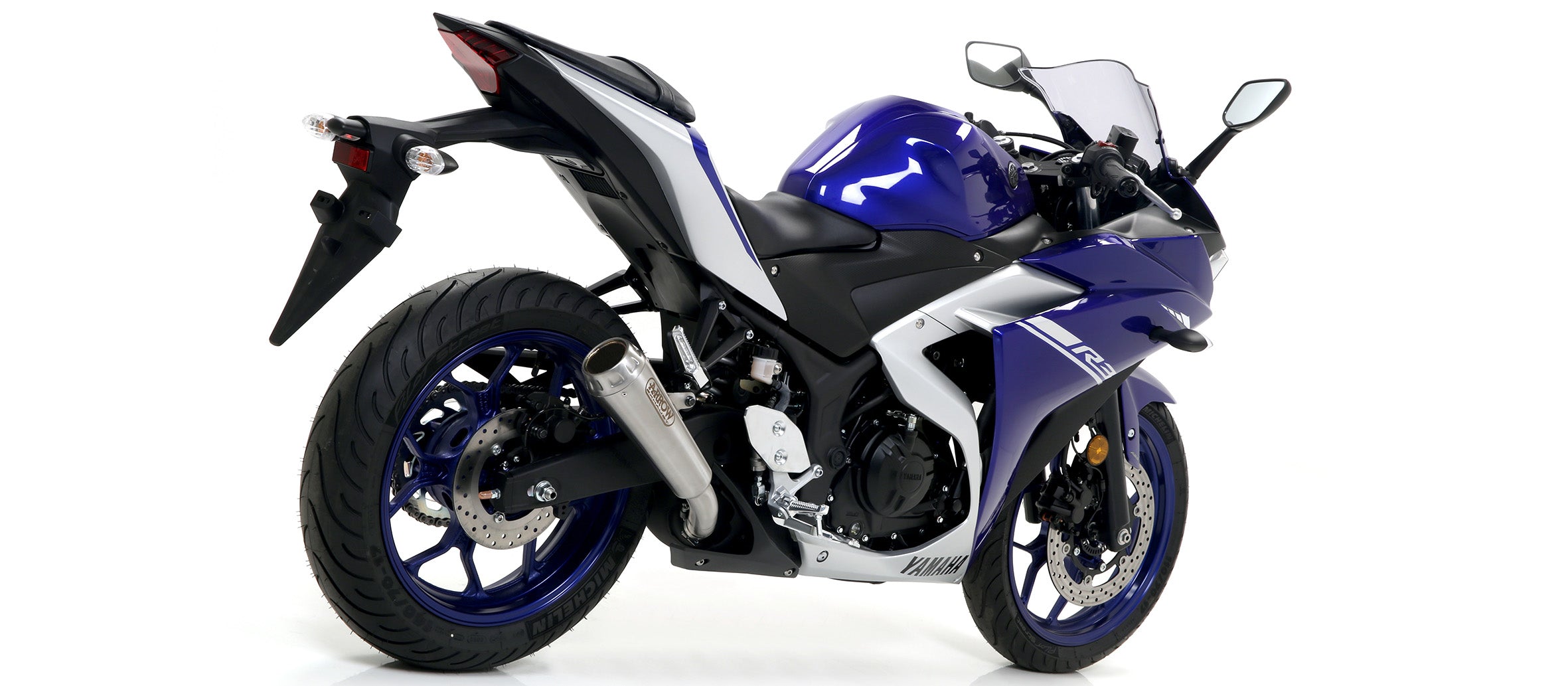 SILENCER PRO-RACE NICHROM ARROW YAMAHA YZF R3 2015-18