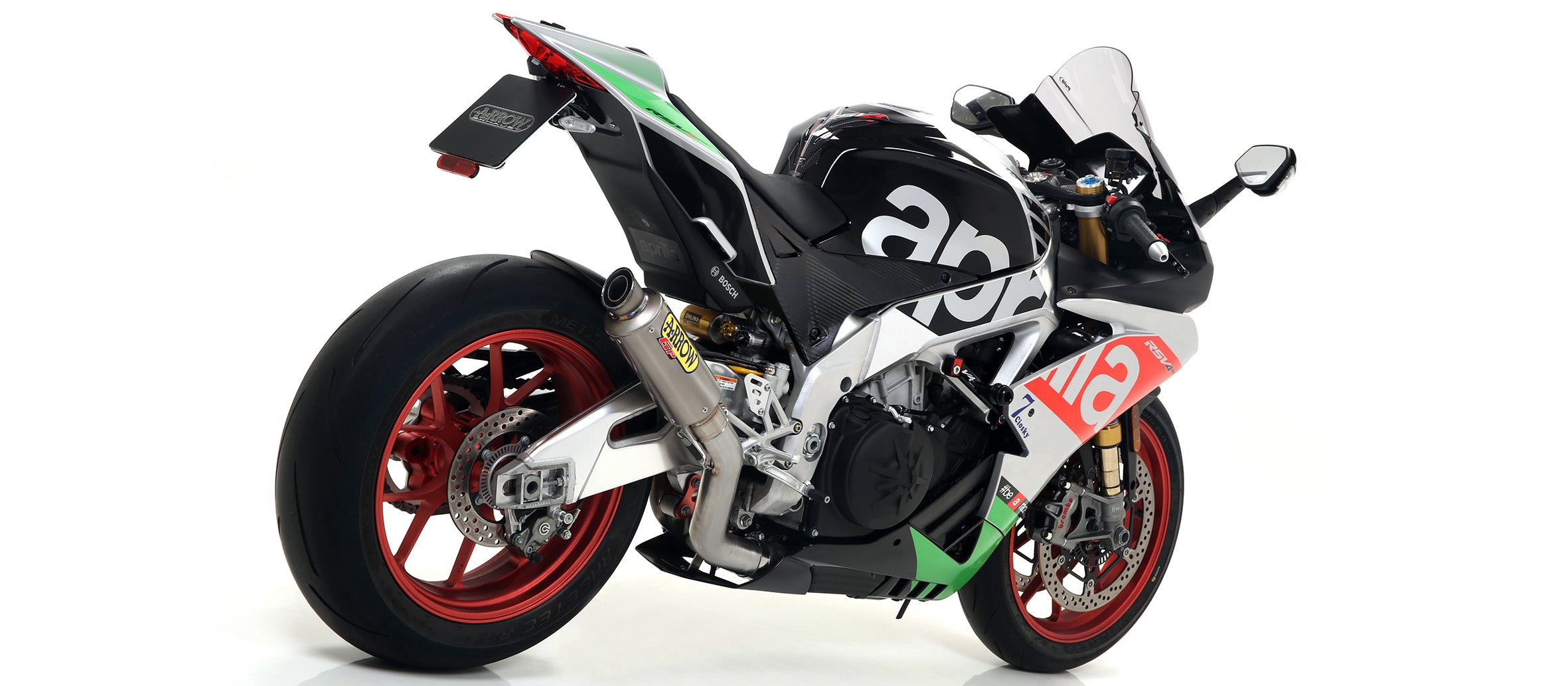 KIT SILENCER GP2 FULL TITANIUM ARROW APRILIA RSV 4 RR 2017-18