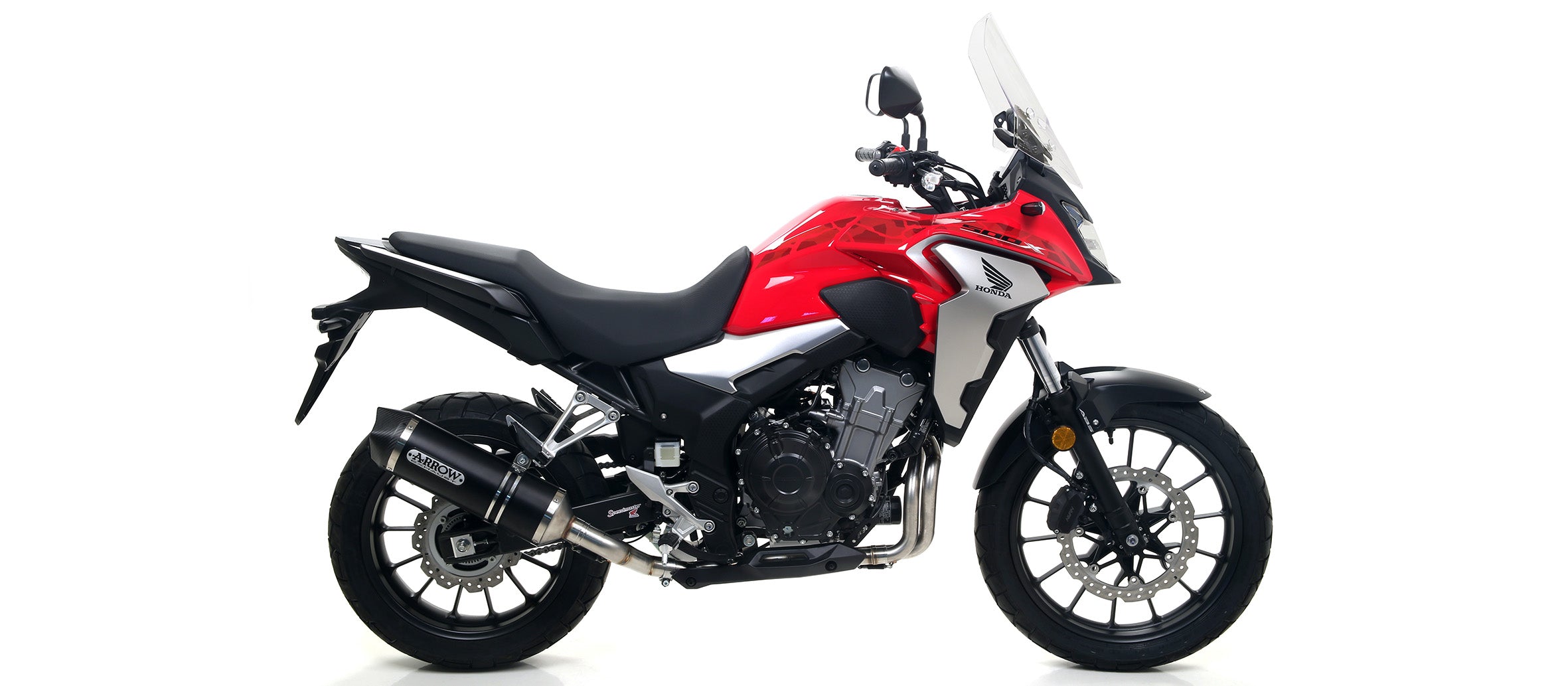 KIT SILENCER RACE-TECH TITANIUM-CARB ARROW HONDA CB 500 X 2019-20