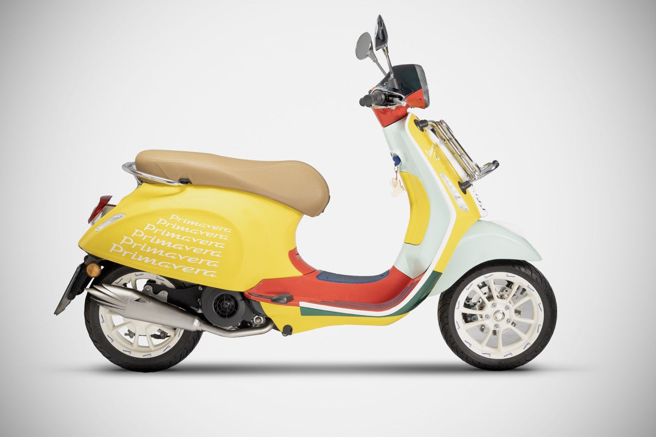 COMPLETE EXHAUST DOLCEVITA ZARD INOX RACING PIAGGIO VESPA 125 PRIMAVERA 2020-23