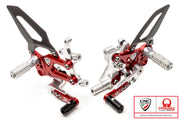 ADJUSTABLE REARSETS RPS PRAMAC MOTOGP CNC RACING DUCATI 1199 PANIGALE / S / R