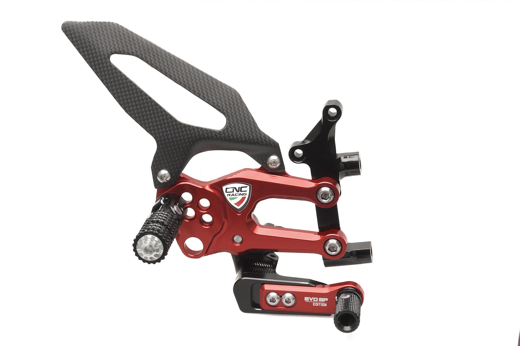 PEDANE PILOTA REGOLABILI EVO GP EDITION CNC RACING DUCATI 899 PANIGALE