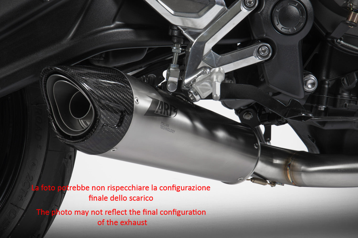 SCARICO COMPLETO ZARD TITANIO RACING TRIUMPH TRIDENT 660 2021 - 2023