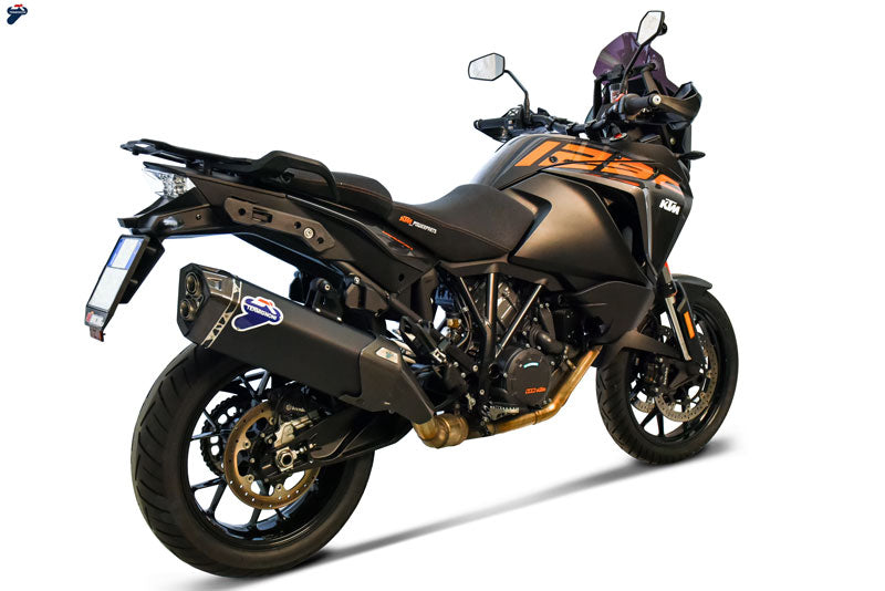 TERMINALE SCARICO TERMIGNONI TITANIO NERO OMOLOGATO KTM SUPER ADV 1290 2019 - 20