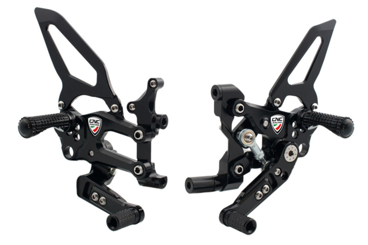REAR SETS RPS EASY ROAD & REVERSE SHIFTING CNC RACING DUCATI 1199 PANIGALE /S/R