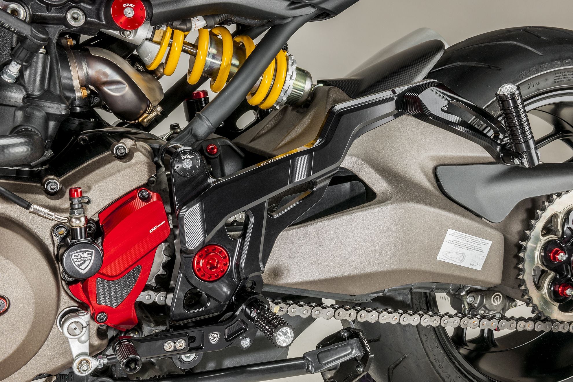 ADJUSTABLE REAR SETS TOURING CNC RACING DUCATI MONSTER 821 2014 - 17