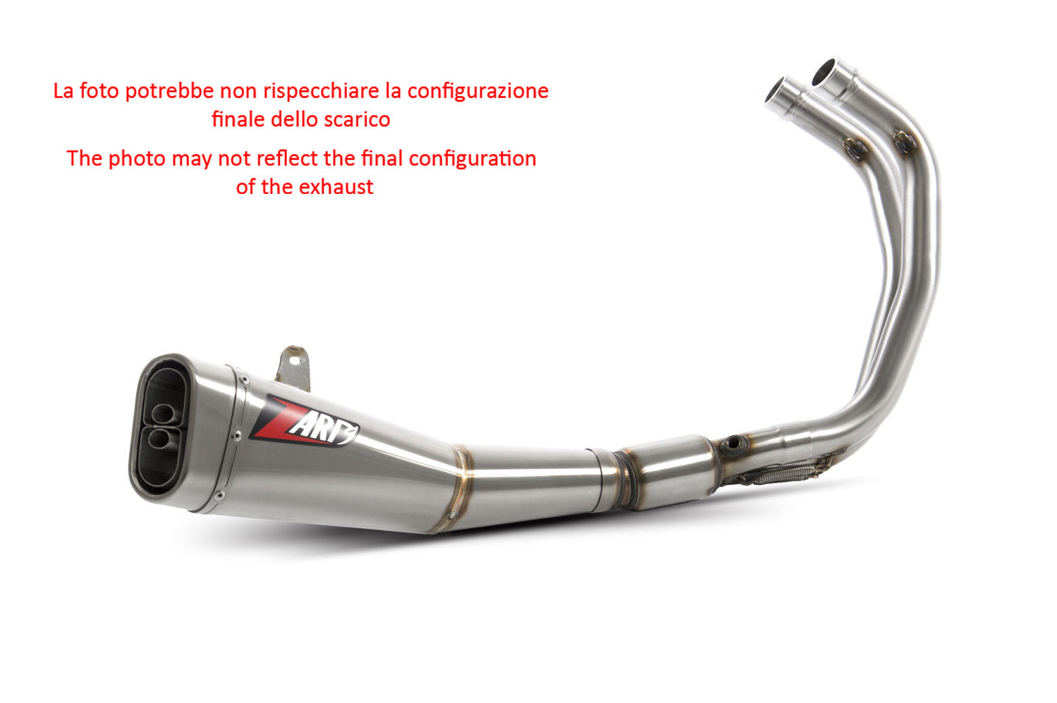 EXHAUST ZARD SHORT RACING STAINLESS STEEL-STEEL YAMAHA MT 09 2013-16