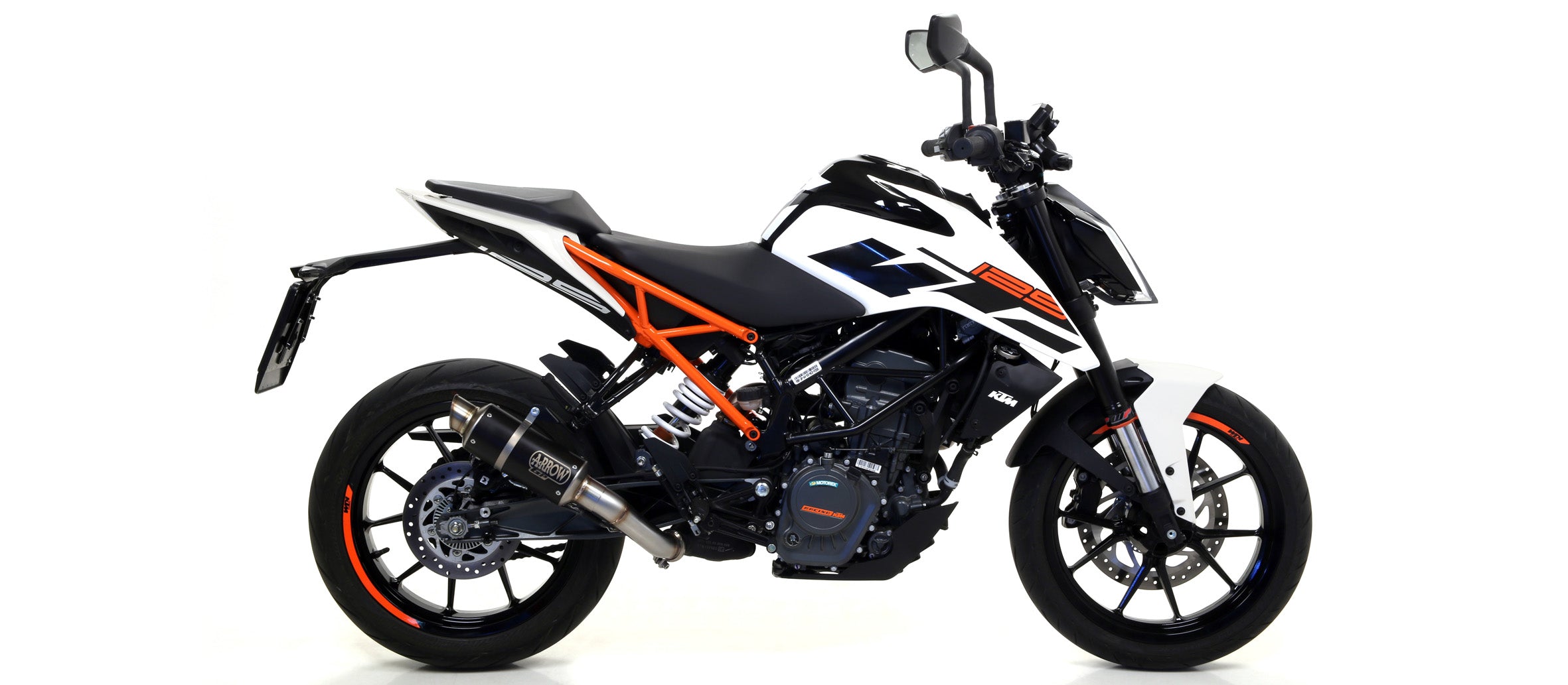 SCARICO MARMITTA GP2 FULL TITANIO ARROW KTM DUKE 125 2017-20