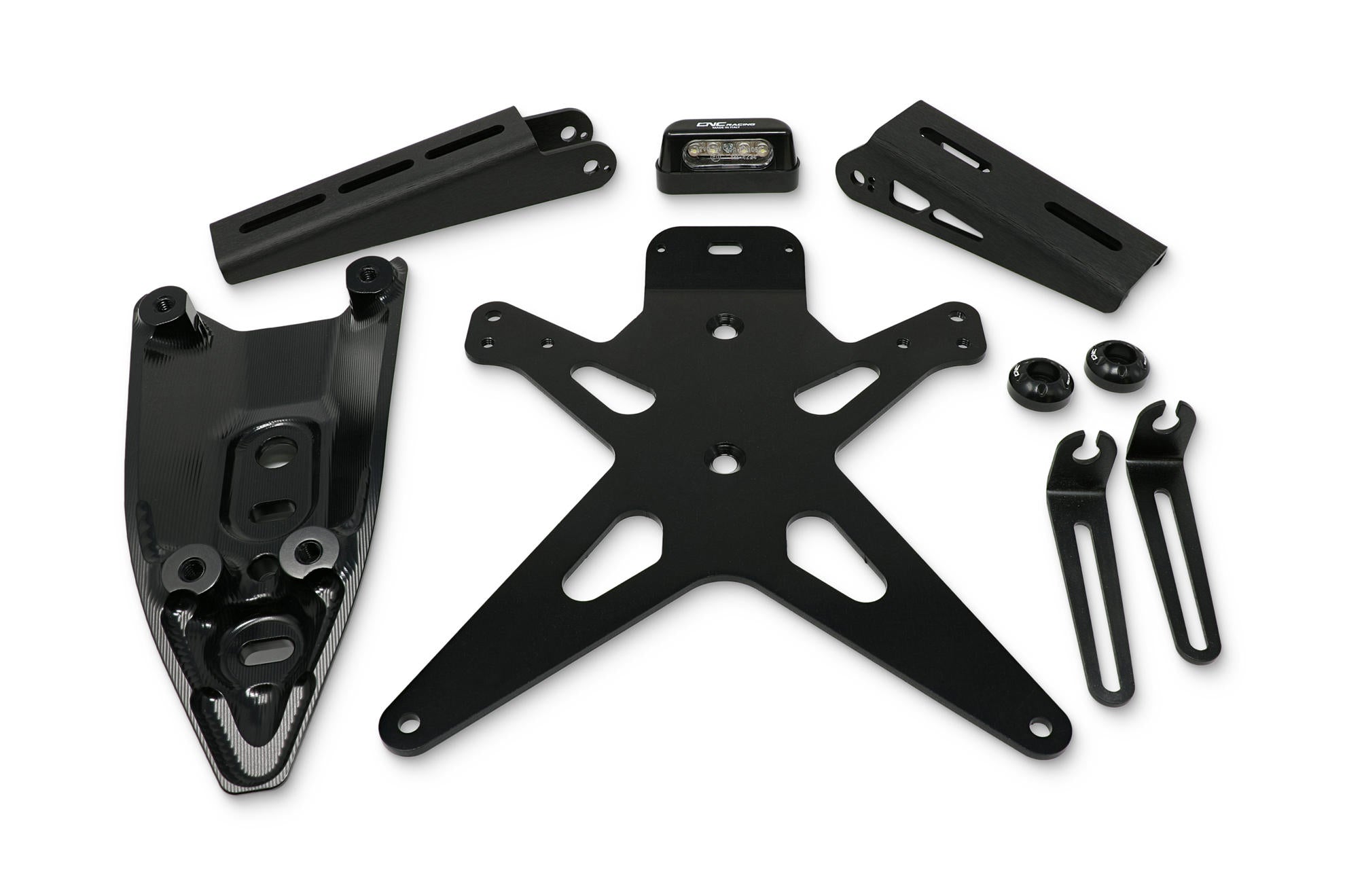 PORTA TARGA REGOLABILE CNC RACING DUCATI SUPERBIKE 899 PANIGALE