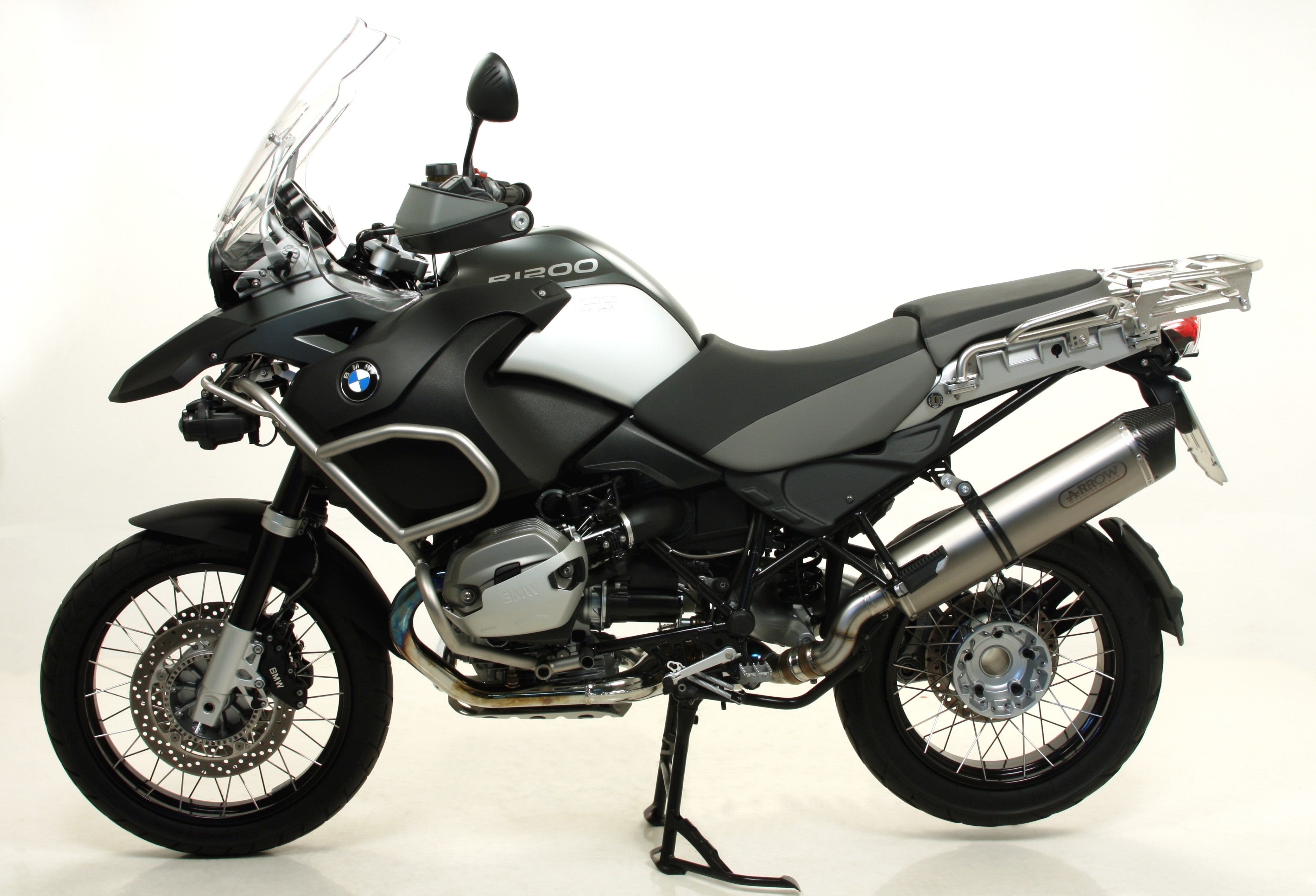 SILENCER MAXI RACE-TECH APPROVED TITANIUM-CARB ARROW BMW R 1200 GS 2010-12