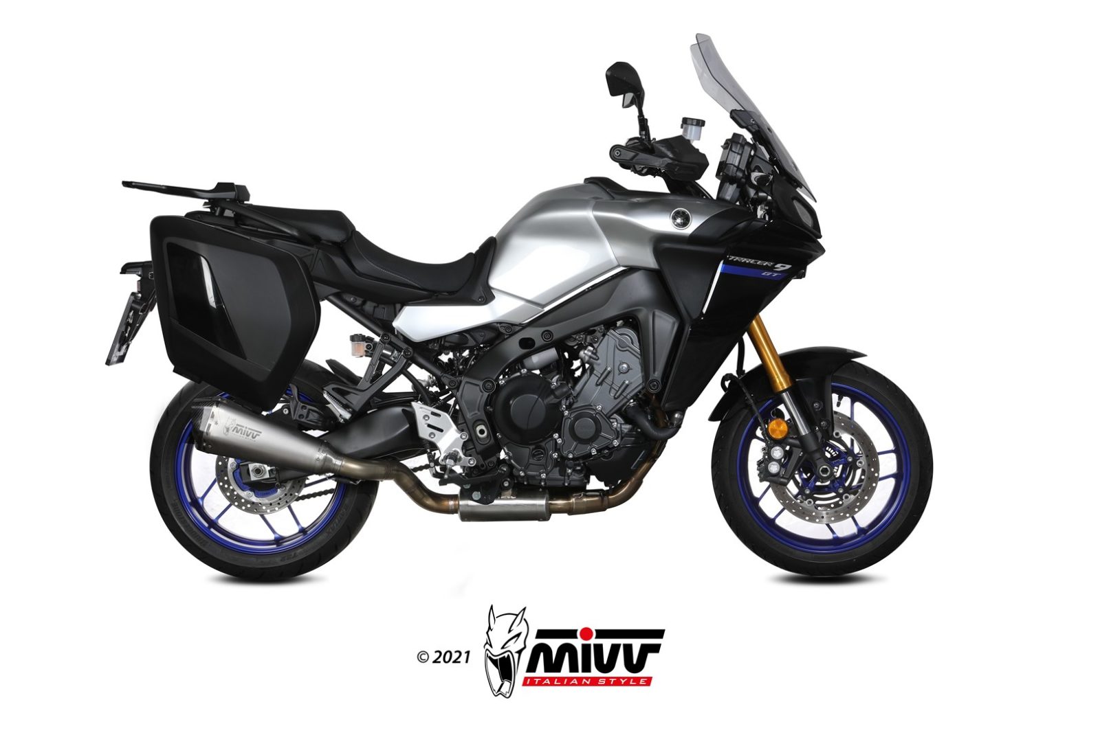 Y.069.LDRX SCARICO COMPLETO INOX MIVV DELTA RACE YAMAHA TRACER 900 / GT 2021-22