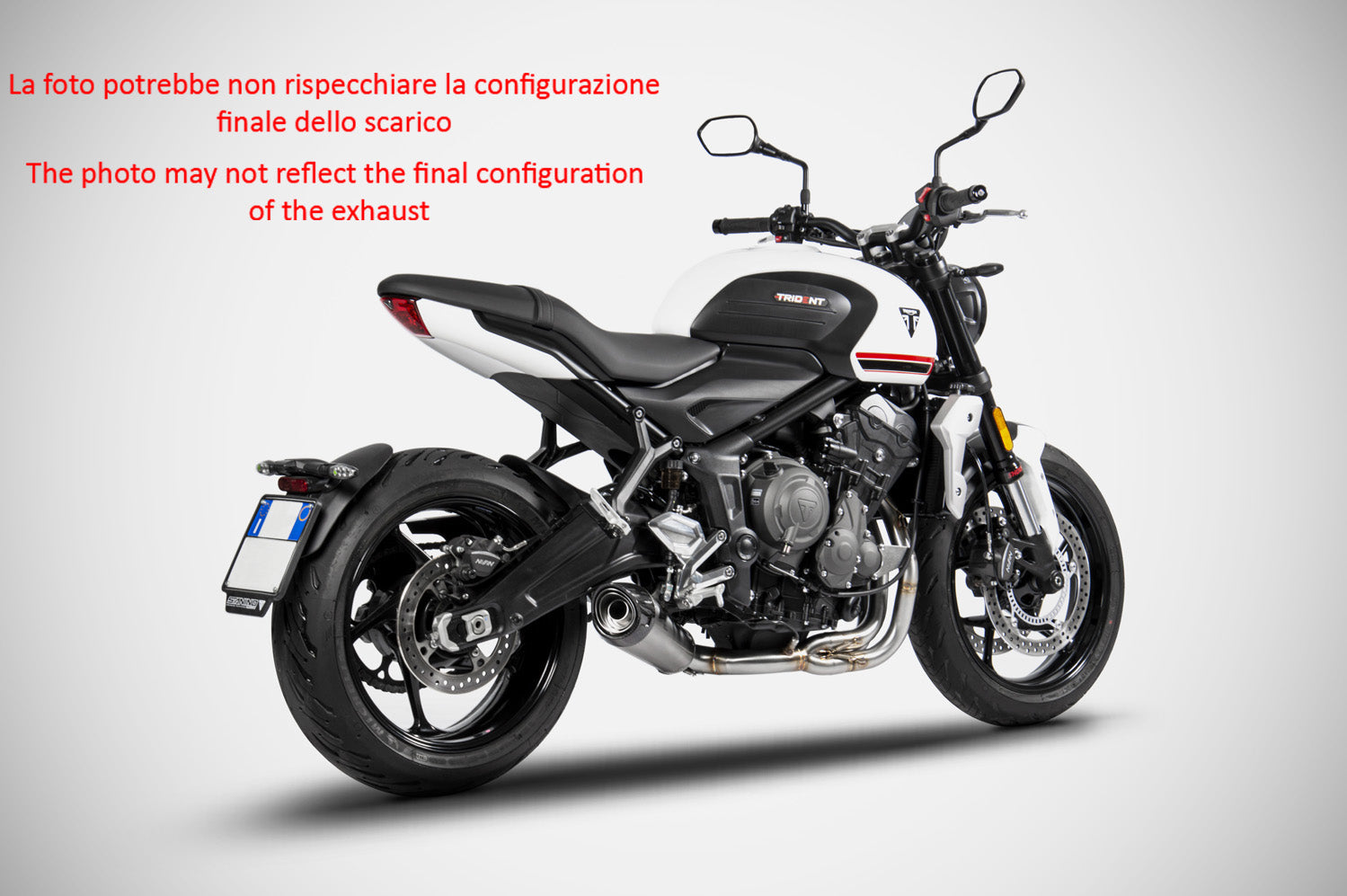 SCARICO COMPLETO ZARD TITANIO RACING TRIUMPH TRIDENT 660 2021 - 2023
