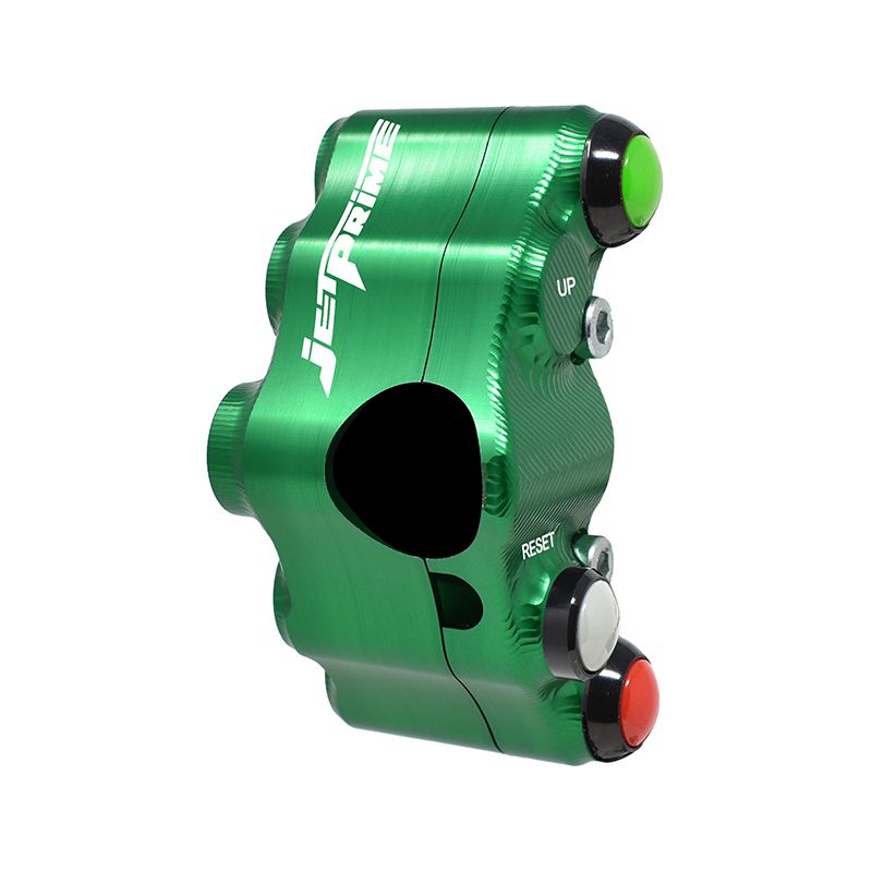 RACING LEFT HANDLEBAR SWITCH GREEN JETPRIME KAWASAKI NINJA ZX10RR 2021