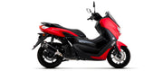 COMPLETE EXHAUST APPROVED URBAN BLACK ALU-BLACK ARROW YAMAHA NMAX 125 2021-22