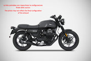 EXHAUST ZARD STAINLESS STEEL BLACK RACING MOTO GUZZI V7 III 2017