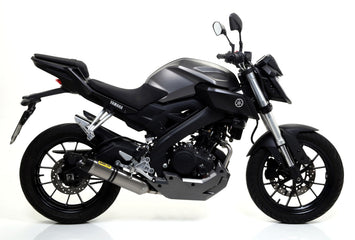 SCARICO COMPLETO ARROW OMOLOGATO THUNDER TITANIO-CARBONIO YAMAHA MT 125 2014-19