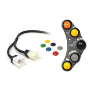 STREET VERSION LEFT SWITCH TITANIUM JETPRIME APRILIA RSV4 / R / RR 2009 - 16
