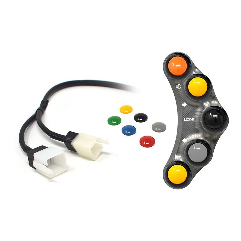 STREET VERSION LEFT SWITCH TITANIUM JETPRIME APRILIA RSV4 / R / RR 2009 - 16