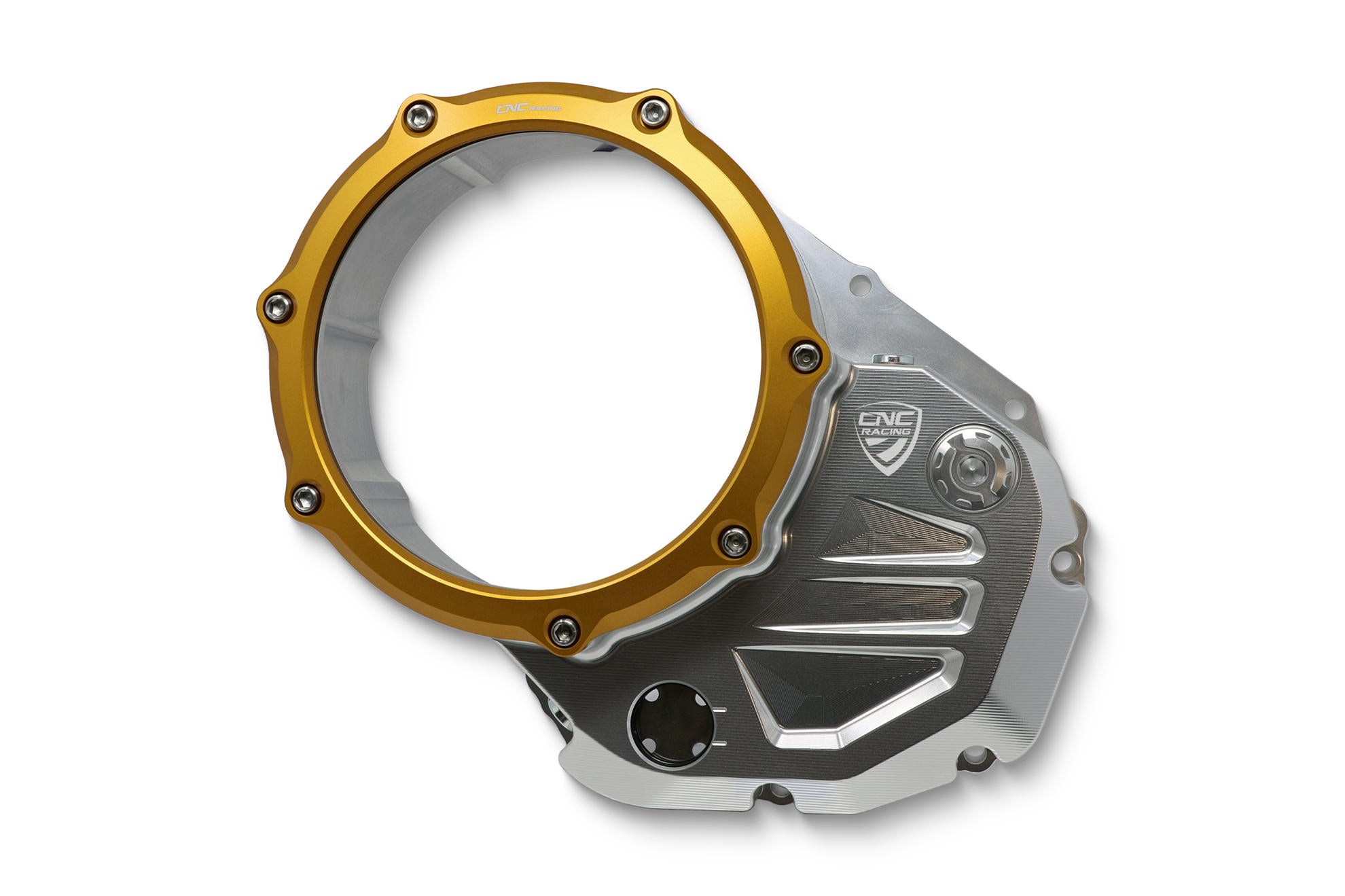 CLEAR COVER OIL BATH CLUTCH BICOLOR CNC RACING DUCATI MULTISTRADA 950 / S
