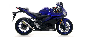 TERMINALE ARROW STREET THUNDER TITANIO-CARBONIO YAMAHA YZF R3 2019-20