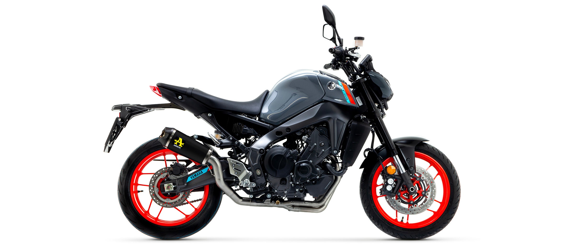 COMPLETE EXHAUST HIGH WORKS RACING TITANIUM-CARB ARROW YAMAHA MT-09 2021-22