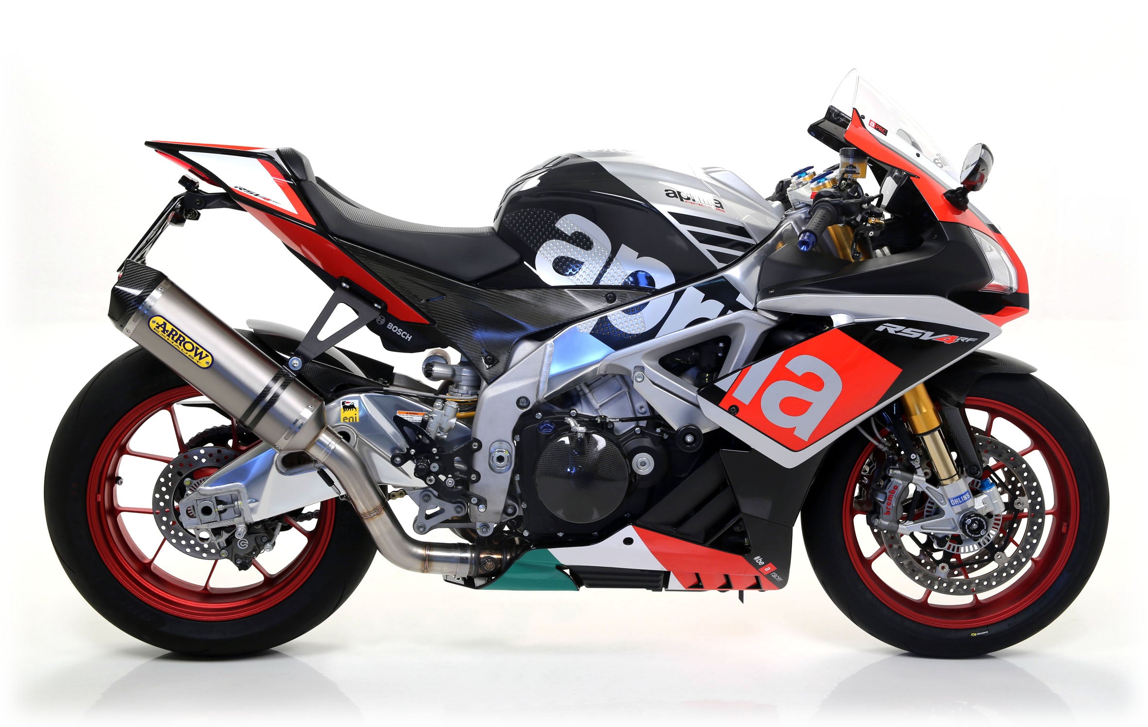 SILENCER RACE-TECH TITANIUM-CARB ARROW APRILIA RSV 4 RR 2015-16