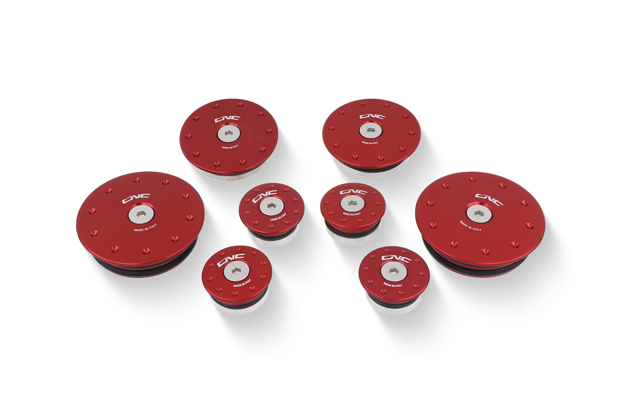 Frame cap sets CNC RACING DUCATI MULTISTRADA 1200 S 2010 - 12