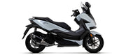 COMPLETE EXHAUST APPROVED E5+E9 URBAN BLACK ALU-CARB ARROW HONDA FORZA 125 2021