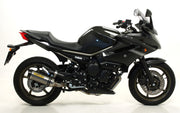 EXHAUST APPROVED E5+E9 STREET THUNDER TIT-CARB ARROW YAMAHA XJ6 DIVERSION 09-15