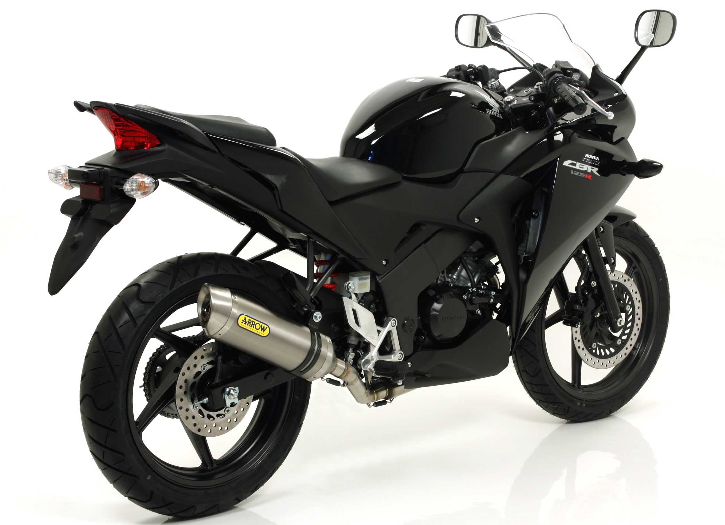 COMPLETE EXHAUST RACING STREET THUNDER ALL ARROW HONDA CBR 125 R 11-16