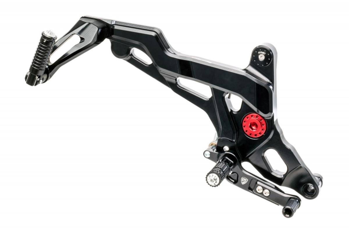 ADJUSTABLE REAR SETS TOURING CNC RACING DUCATI MONSTER 821 2014 - 17