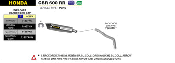 SCARICO COMPLETO ARROW INDY-RACE TITANIO-CARBONIO HONDA CBR 600 RR 2013-16