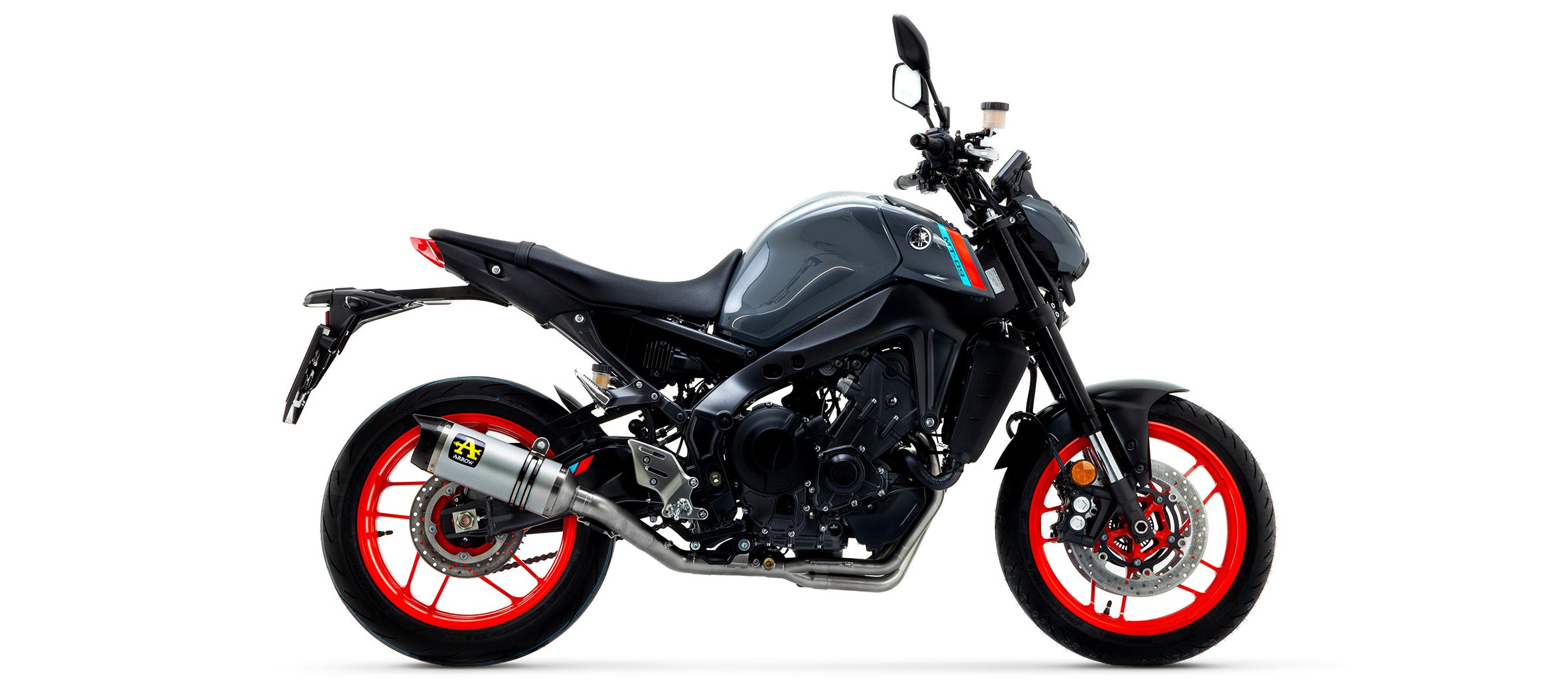 COMPLETE EXHAUST EURO5 LOW THUNDER TITANIUM-CARB ARROW YAMAHA MT-09 2021-22