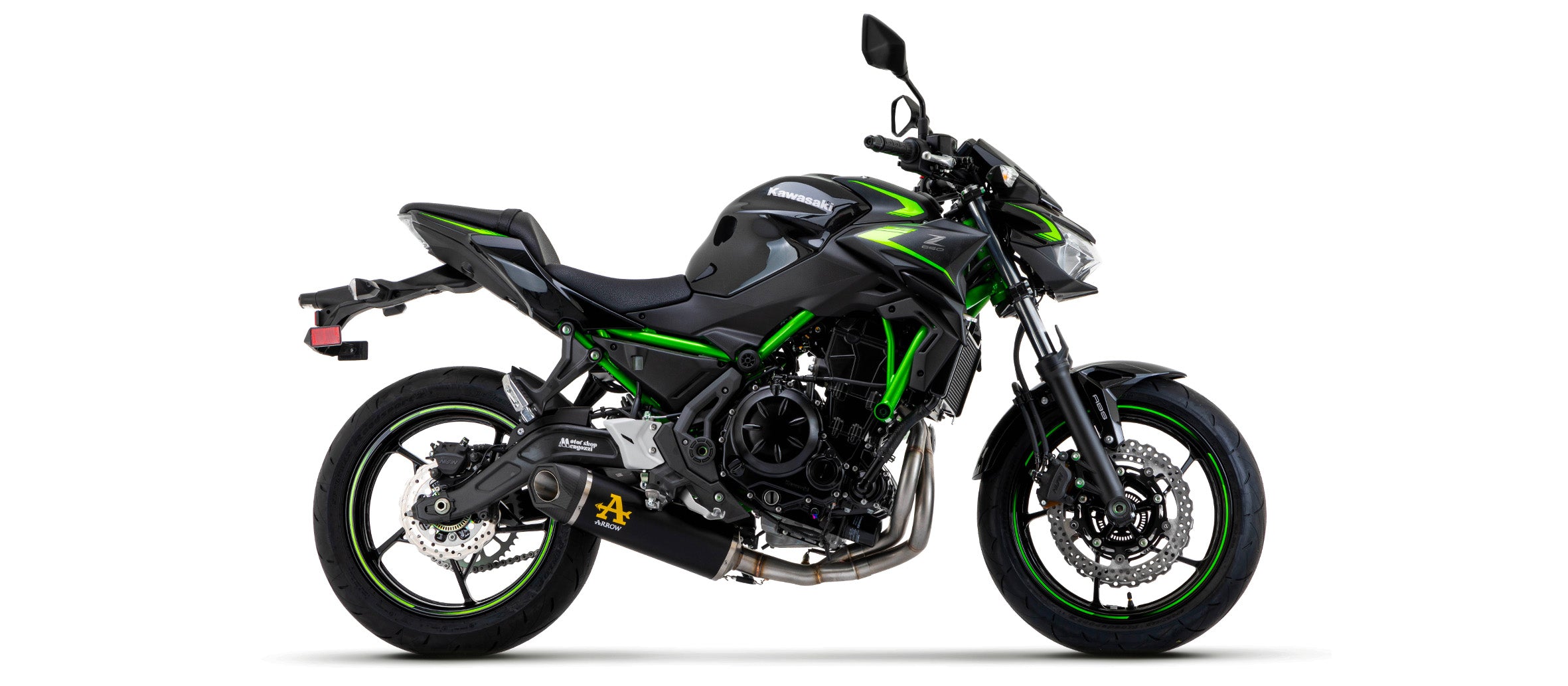 SCARICO MARMITTA INDY RACE TITANIO-CARBONIO ARROW KAWASAKI Z 650 2021-22