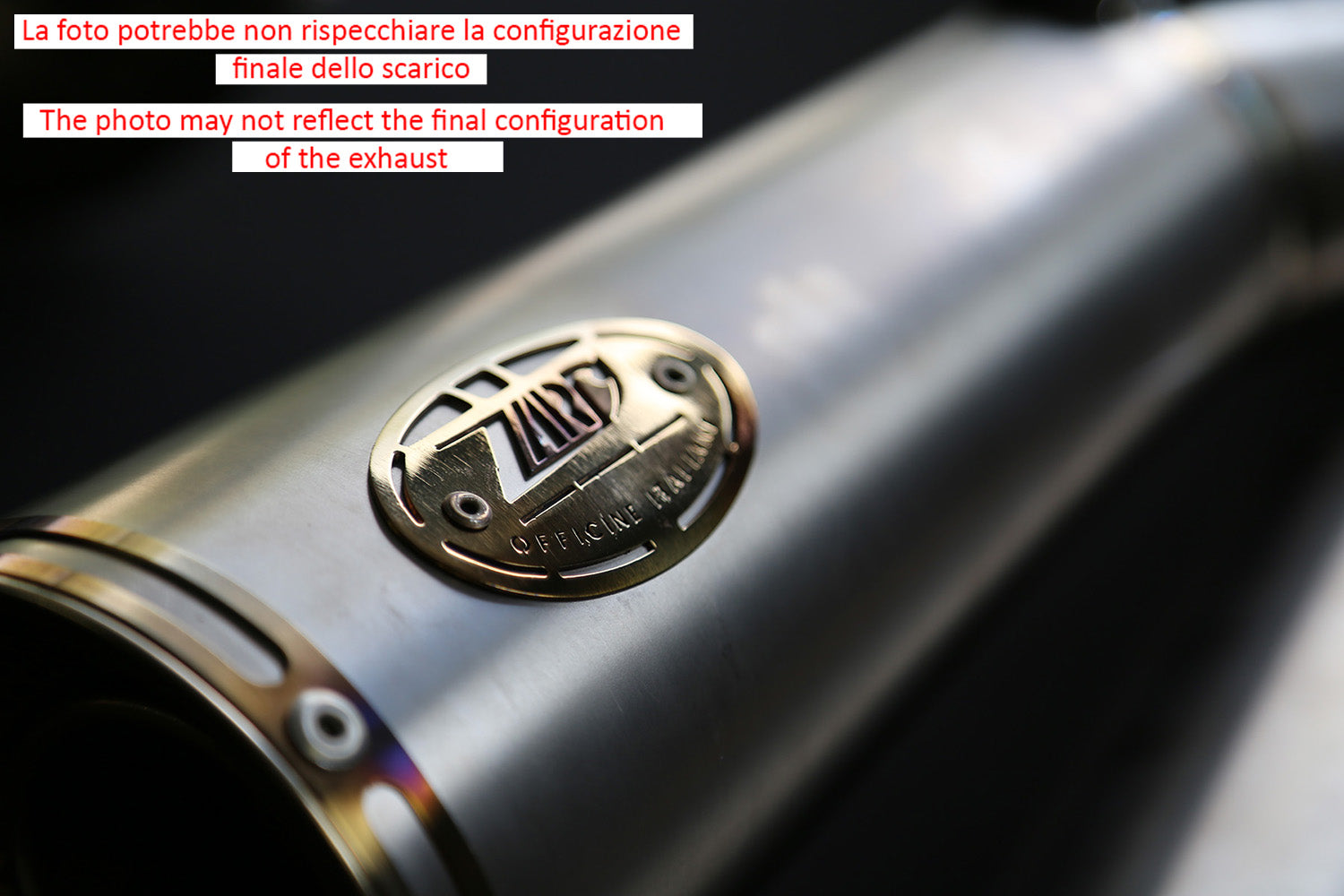 SCARICO COMPLETO ZARD FULL TITANIO RACING DUCATI MONSTER 1200 R 2013-16