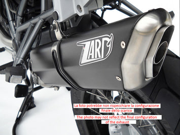 ZARD SLIP-ON PENTA CARBON-STAINLESS STEEL RACING BMW R 1200 GS 2010-12