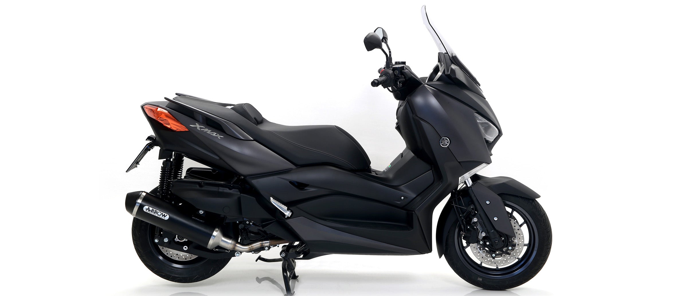 KIT SILENCER APP URBAN ALUMINUM BLACK-BLACK ARROW YAMAHA X-MAX 400 2017-20