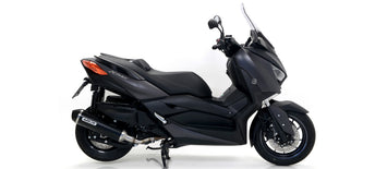 TERMINALE ARROW OMOLOGATO URBAN ALLUMINIO NERO YAMAHA XMAX 400 2017-20
