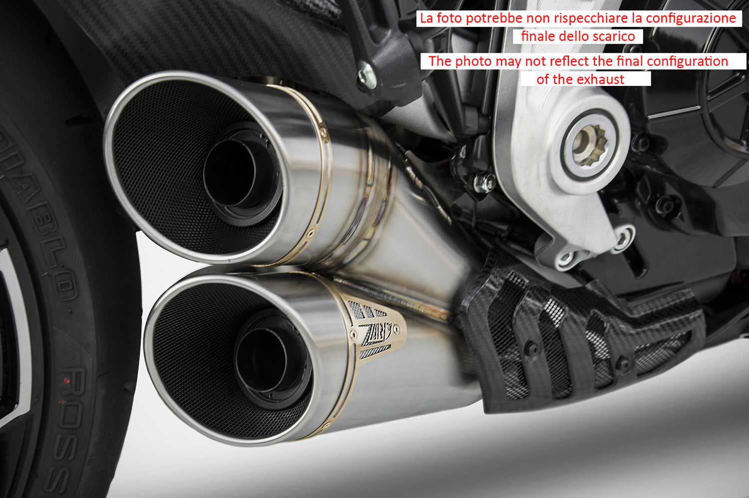 SCARICO COMPLETO ZARD ACCIAIO INOX OMOLOGATO DUCATI XDIAVEL 2016-20