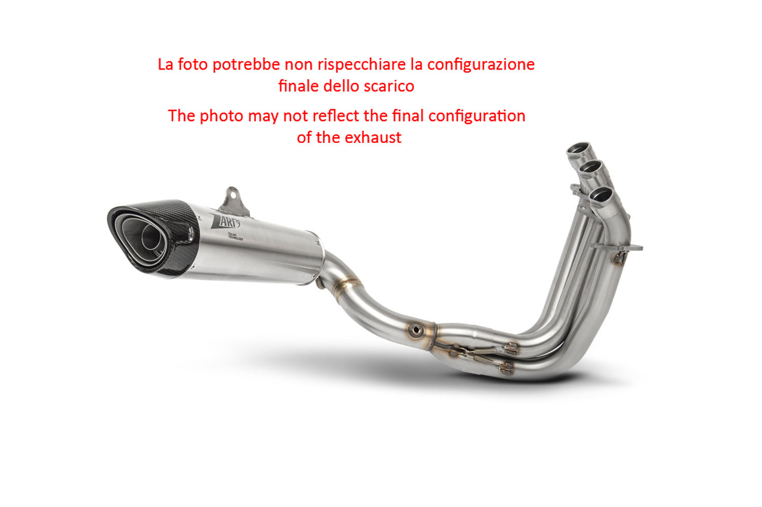 SCARICO COMPLETO ZARD TITANIO RACING TRIUMPH TRIDENT 660 2021 - 2023