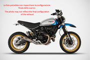 EXHAUST ZARD ZUMA STEEL-BLACK E4 DUCATI SCRAMBLER 800 DESERT SLED 2021-22