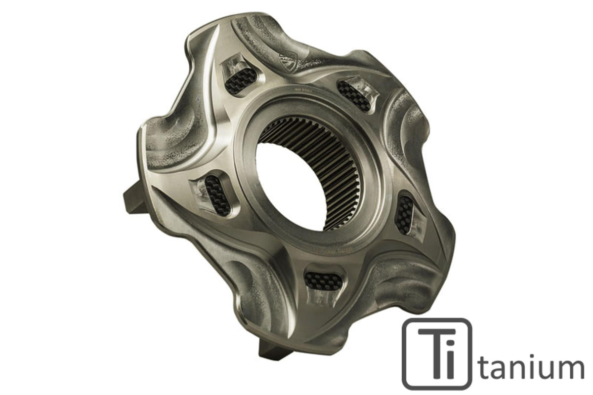 FLANGIA PORTACORONA TITANIO CNC RACING MV AGUSTA BRUTALE 675 2012 - 15