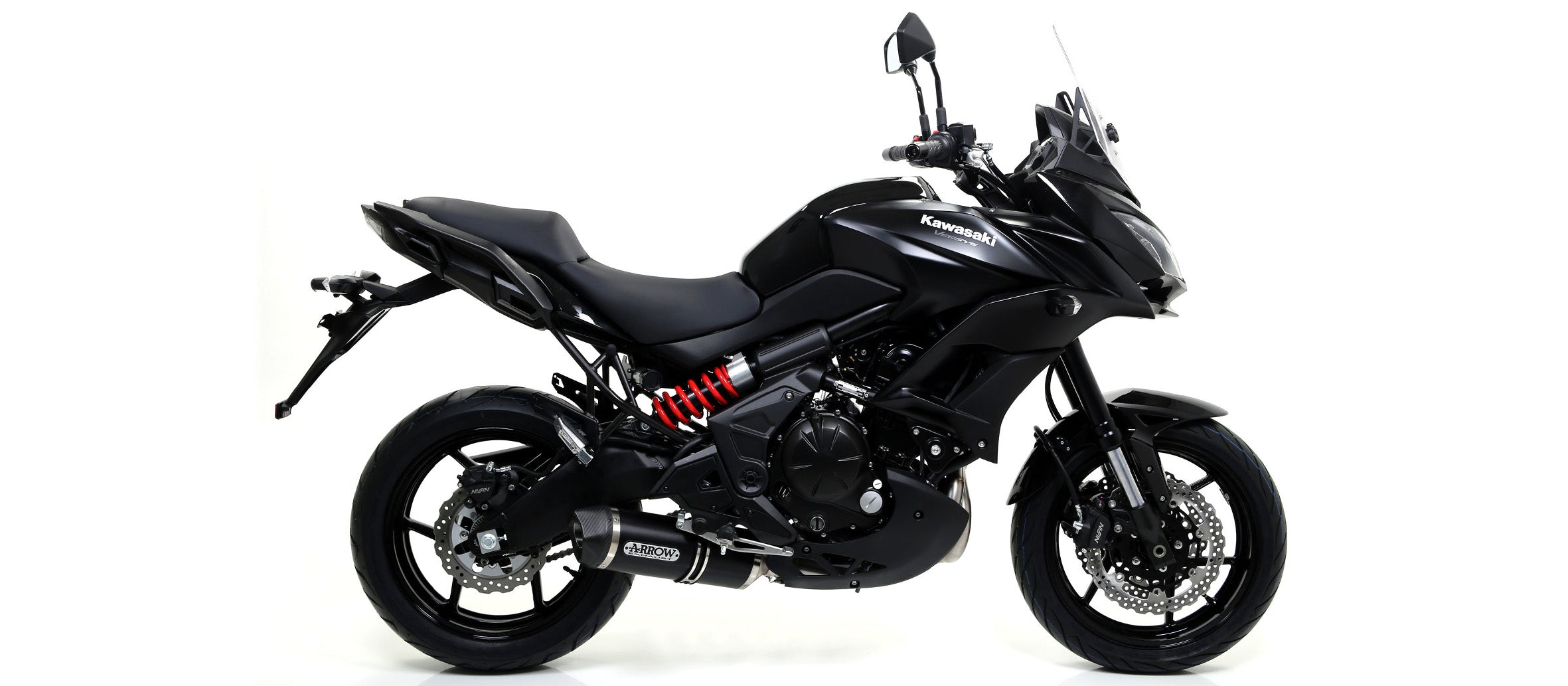 SCARICO OMOLOGATO EC+ECE TITANIO-CARBONIO ARROW KAWASAKI VERSYS 650 17-22