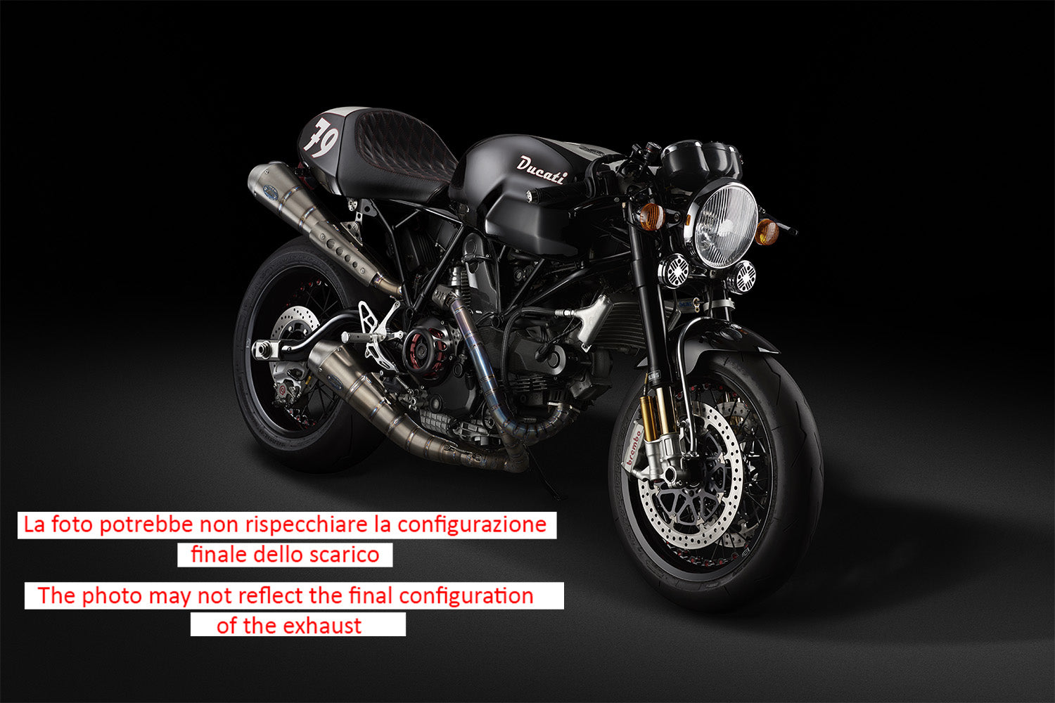 SCARICO COMPLETO ALTO ZARD FULL TITANIO OMOLOGATO DUCATI SPORT 1000 05-08