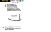 COLLETTORI RACING ARROW SUZUKI GSXS 1000 2015-20