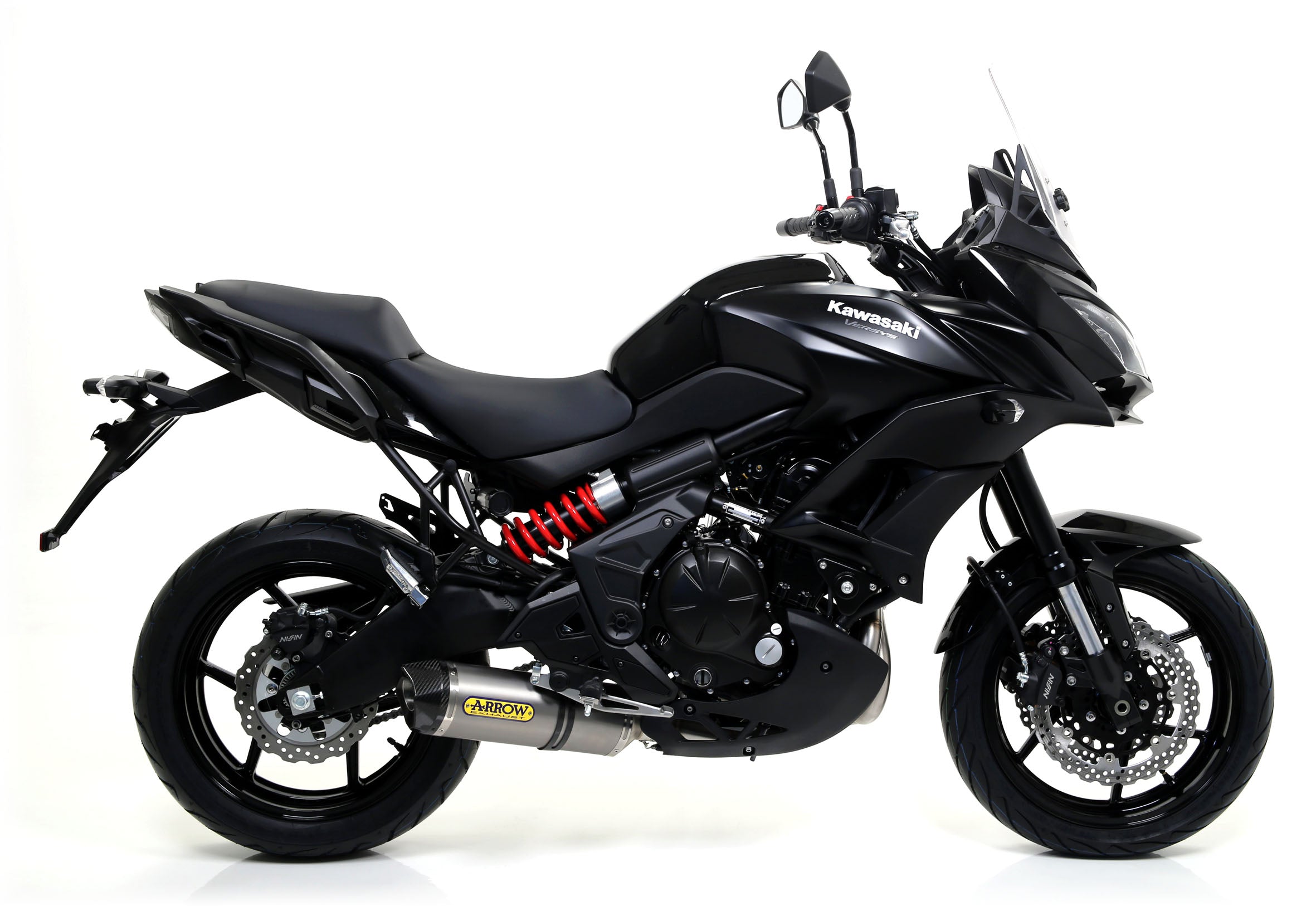SCARICO OMOLOGATO E5+E9 TITANIO-CARBONIO ARROW KAWASAKI VERSYS 650 15-16