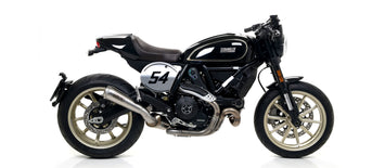 SCARICO COMPLETO ARROW PRO-RACE NICHROM DUCATI SCRAMBLER 800 CAFÈ RACER 17-20