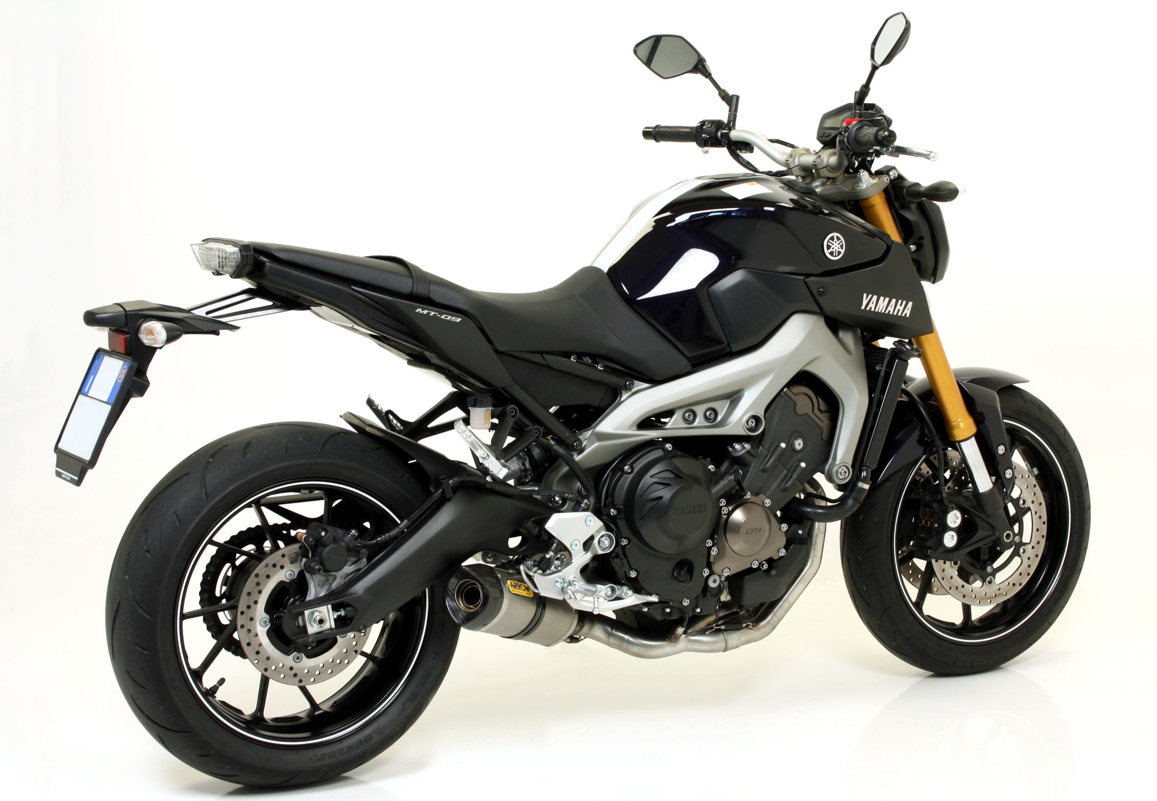 COMPLETE EXHAUST APPR EC+ECE THUNDER TITANIUM-CARB ARROW YAMAHA MT-09 13-20