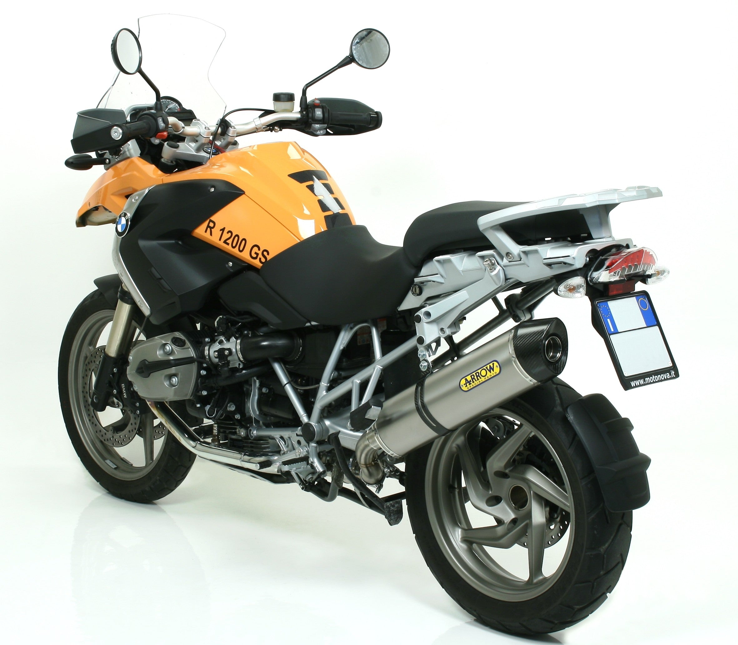 KIT SILENCER MAXI RACE-TECH APP TITANIUM-CARB ARROW BMW R 1200 GS 06-09